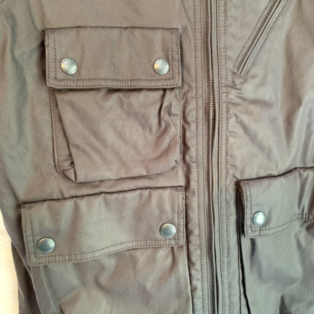 NWT Gap Fully Lined Wax Jacket/Coat - Picture 5 of 16